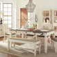 Ashley Bolanburg 6Pc Dining Set in Two-Tone Finish| Amro Furniture