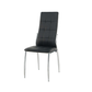 DC1142  Dining ChairSet OF 4 in Black