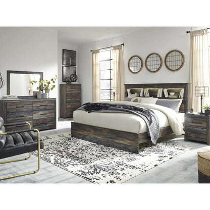 Ashley Drystan Bookcase Bedroom Set B211.