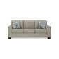 Ashley Deltona Sofa Set in Parchment | Amro Furniture