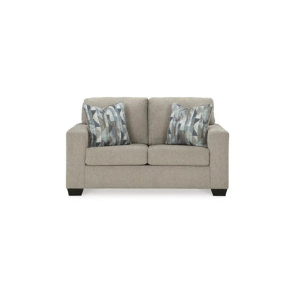 Ashley Deltona Sofa Set in Parchment | Amro Furniture