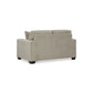 Ashley Deltona Sofa Set in Parchment | Amro Furniture