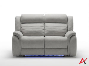 Elite Massage Power Reclining Loveseat with Immersive Power Headrests