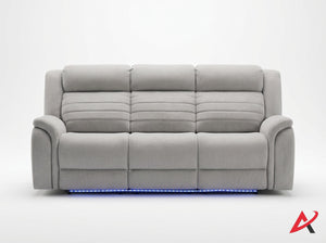 Elite Massage Power Reclining Sofa with Immersive Power Headrests