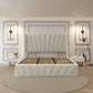 Eva Lift-Up Storage Bed – Ivory