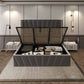 Eva Lift-Up Storage Bed – Dark Gray