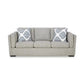 Ashley Evansley Sofa Set in Pewter | Signature Design by Ashley