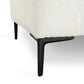 Franco Accent Chair in White Boucle Xcella