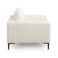 Franco Accent Chair in White Boucle Xcella
