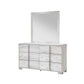 Freya 6 pc Bedroom Set in Stone White Kwality