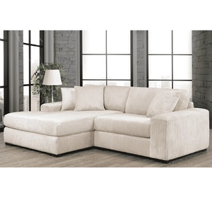Hudson Ultra Plush Sectional in Beige