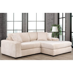 Hudson Ultra Plush Sectional in Beige