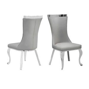 Hazel Silver 5 PC Dining set