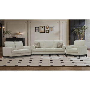 Rhea 3PC Sofa Set in Beige.