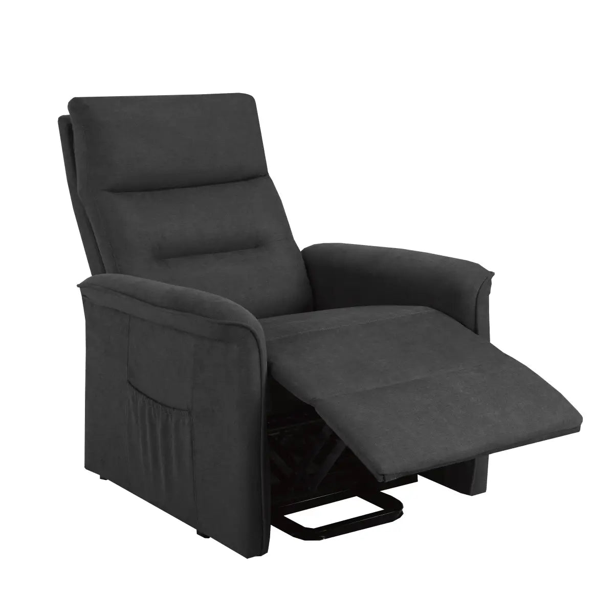 power reclining Lift Dark 
grey chair