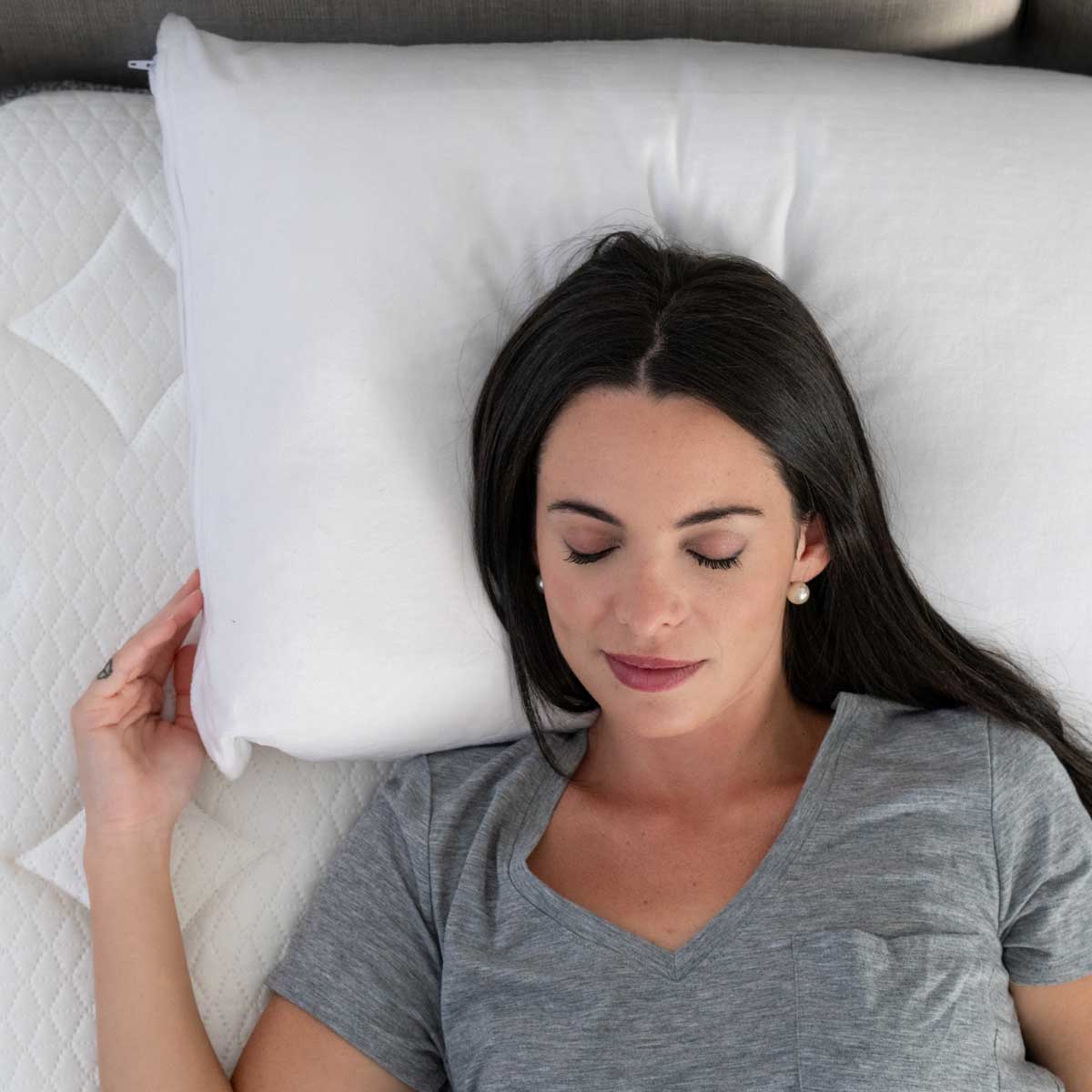 GHOST Faux Down Pillow Ghostbed