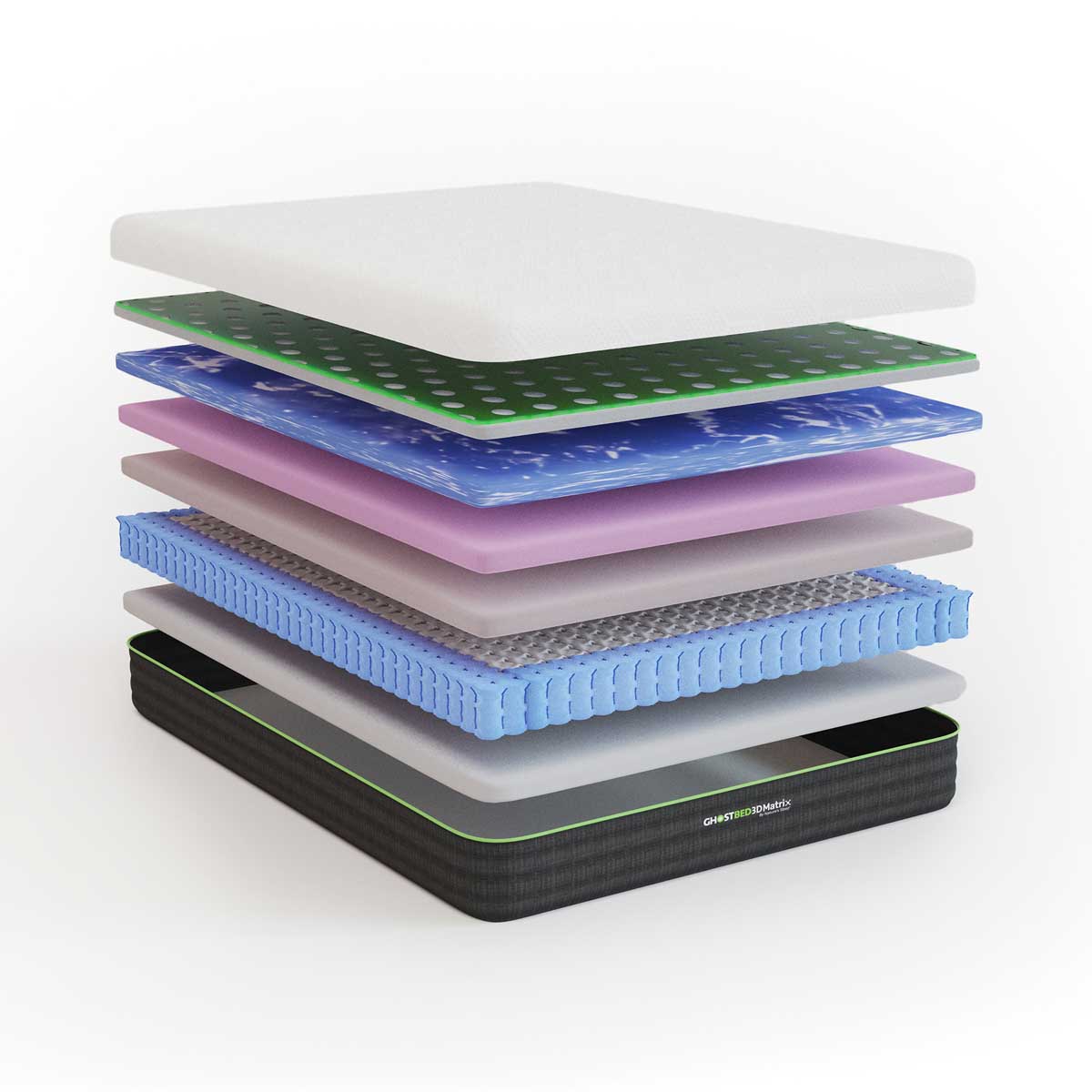 GHOSTBED Matrix 13" Profile Ghostbed