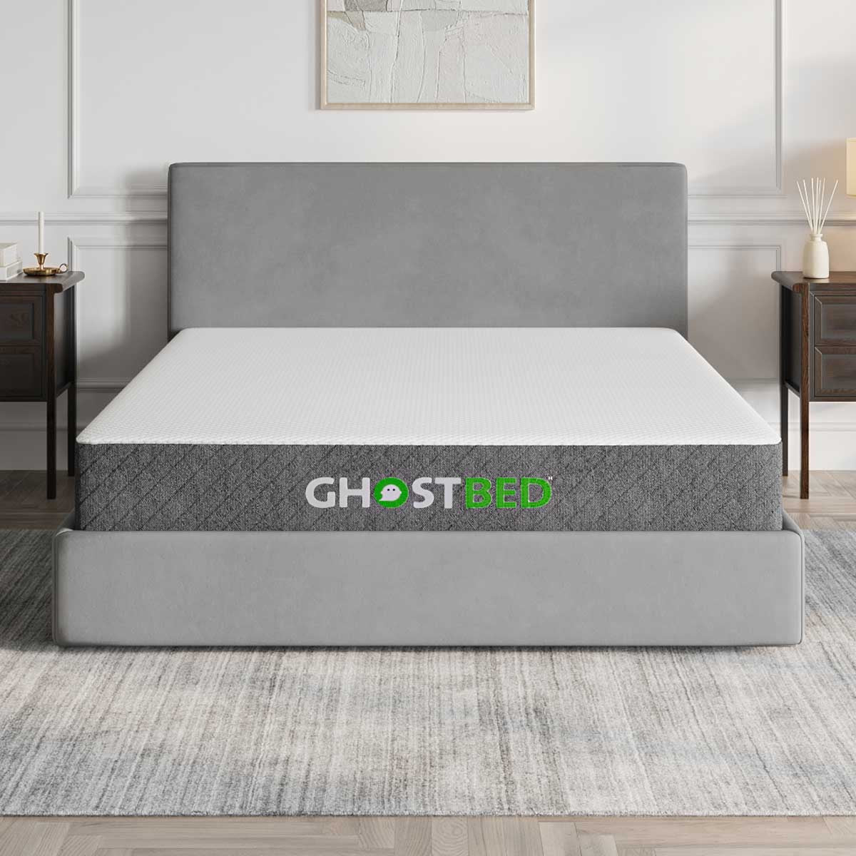 GHOSTBED Classic Profile 11" Cooling Gel Memory Foam Mattress Ghostbed