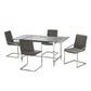 Magnum 5-Piece Dining Set in Grey| Amrofurniture.com