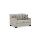 Ashley Mahoney Chaise in Pebble by Ashley