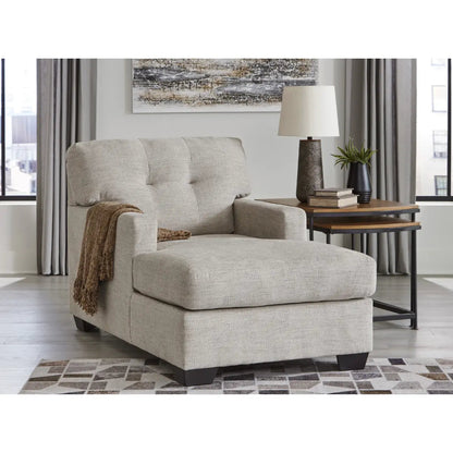 Ashley Mahoney Chaise in Pebble by Ashley