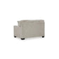 Ashley Mahoney Chaise in Pebble by Ashley