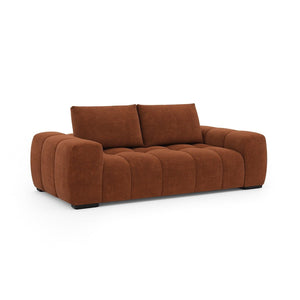 Zara Modern Sofa In Rust