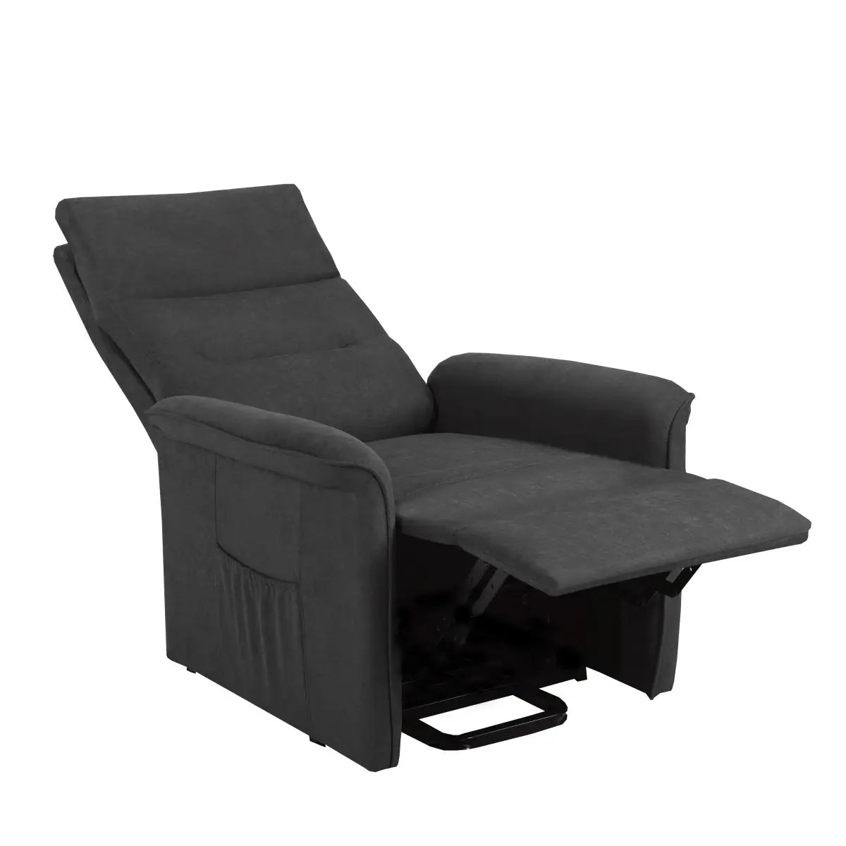 power reclining Lift Dark 
grey chair