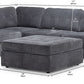 Ryder 5 Pc Modular Sectional with Ottoman
