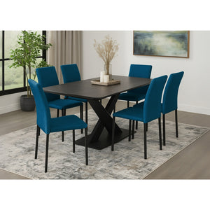 Modern 7-Piece sintered stone Dining Set T3525/3261