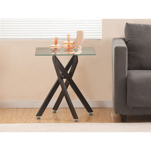 Titus Glass End Table T5006E Titus
