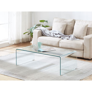 Titus Simple Glass Coffee Table Titus