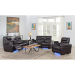Brown Power Recliner Set
