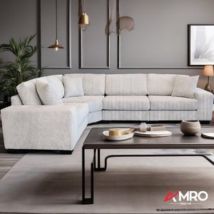 Amelia 4pc Fabric Modular Sectional 2355