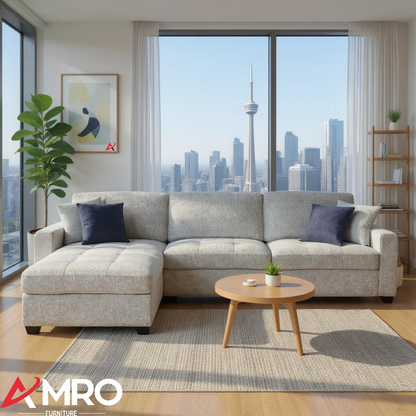 Amaya Reversible Sectional in Sand