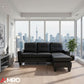 Reversible 2Pc Sectional Sofa