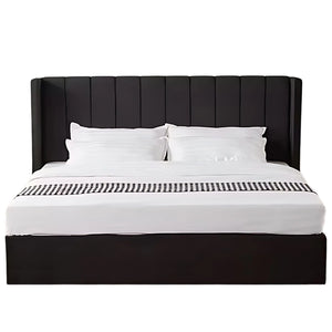 Oliver Hydraulic Lift-Up Storage Bed – Black