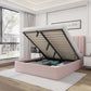 Oliver Hydraulic Lift-Up Pink Storage Bed