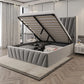 Eva Lift-Up Storage Bed – Dark Gray