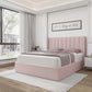 Oliver Hydraulic Lift-Up Pink Storage Bed