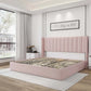 Oliver Hydraulic Lift-Up Pink Storage Bed