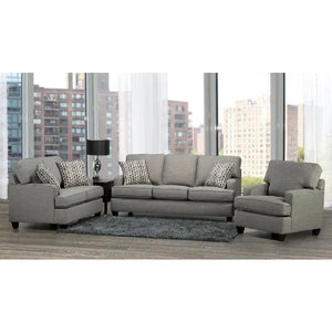 Wade Sofa Set 4150 In Dove & Coffee