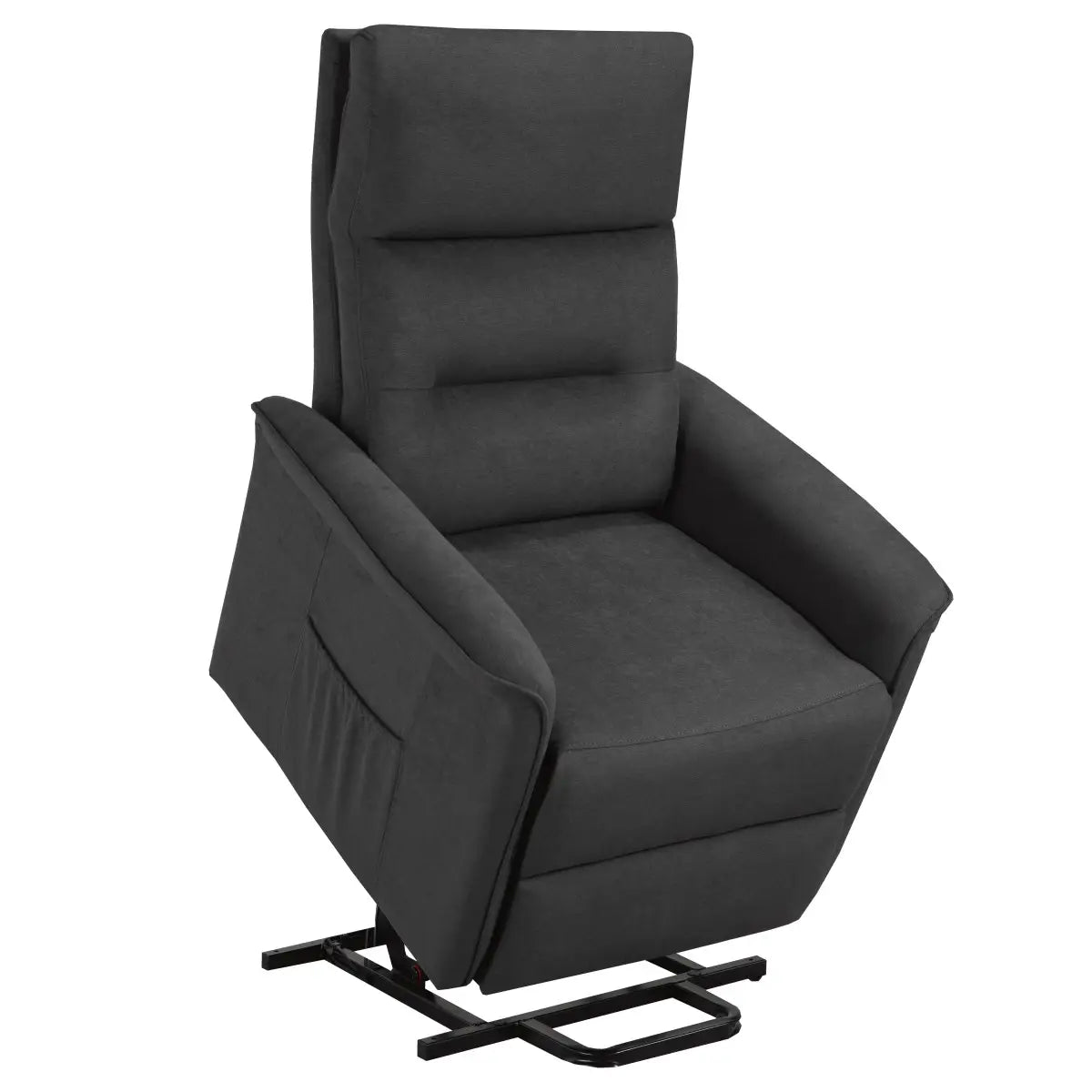 power reclining Lift Dark 
grey chair
