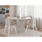 Akira Dining Set in White Wash