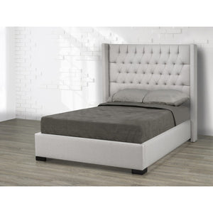 Messina Platform Bed in Grey | Amrofurniture.com