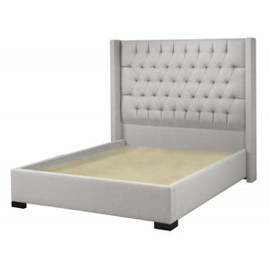 Messina Platform Bed in Grey | Amrofurniture.com