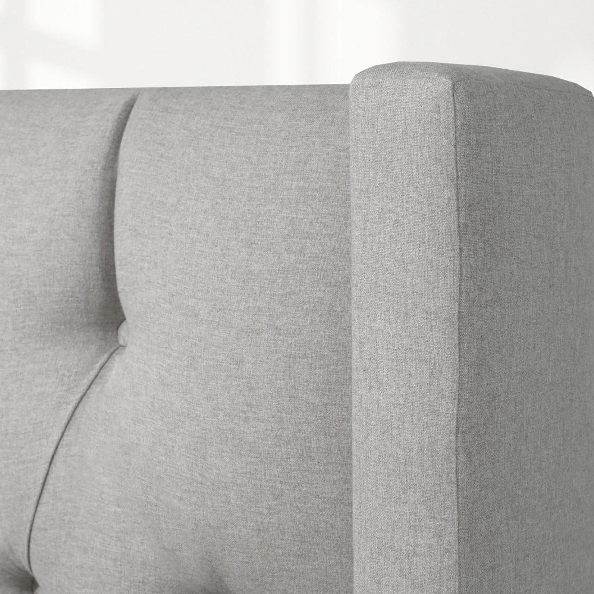 Messina Platform Bed in Grey | Amrofurniture.com