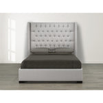 Messina Platform Bed in Grey | Amrofurniture.com