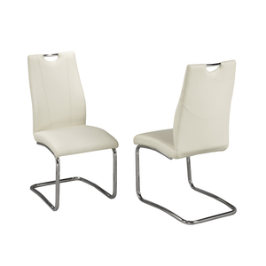 C 827 Dining ChairSet Of 2White