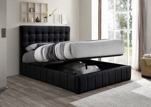 IF-5785 Black Storage bed